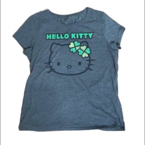 Old Navy Tops - Old Navy Hello Kitty St. Patty’s T-Shirt Size XL